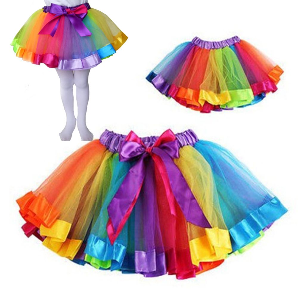 Toddler Girl Tulle Party Dress - Rok Tutu dansa pesta anak perempuan,