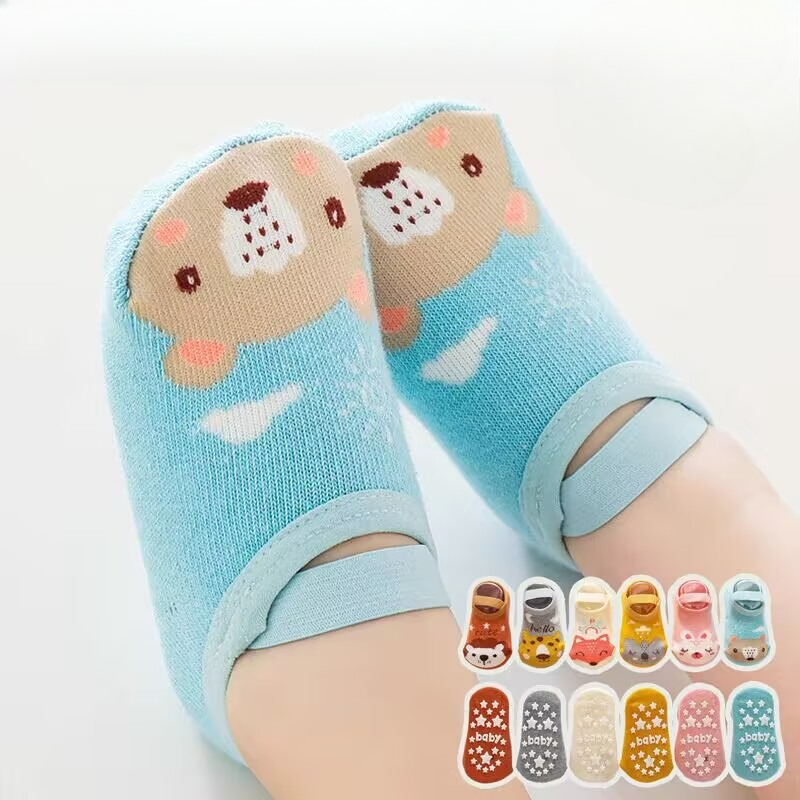 Unisex Baby Socks Non Slip - Kaus Kaki Bayi Perempuan Laki-laki Baru