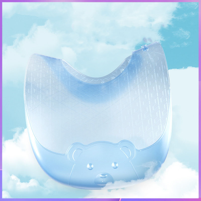Waterproof Baby Bibs Silicone - Bib silikon ringan untuk makanan bayi,