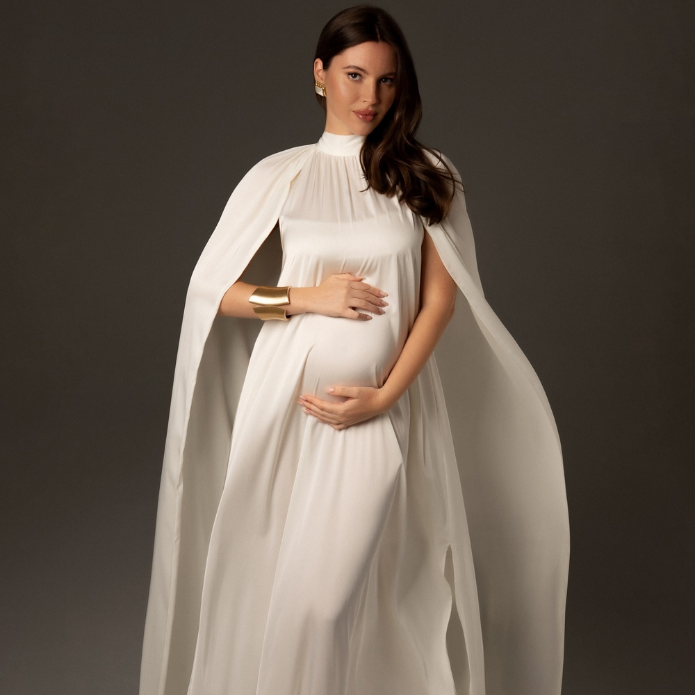 Maternity Wear - Gaun Alat Peraga Fotografi Kehamilan Jubah