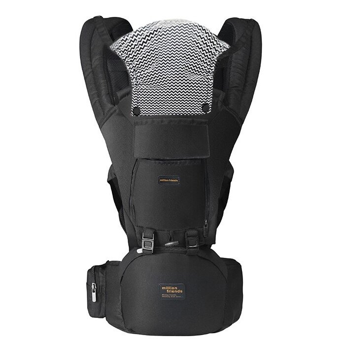 Ergonomic Baby Carrier Newborn To Toddler - Carrier Bayi dengan Hip Seat, Ergonomis