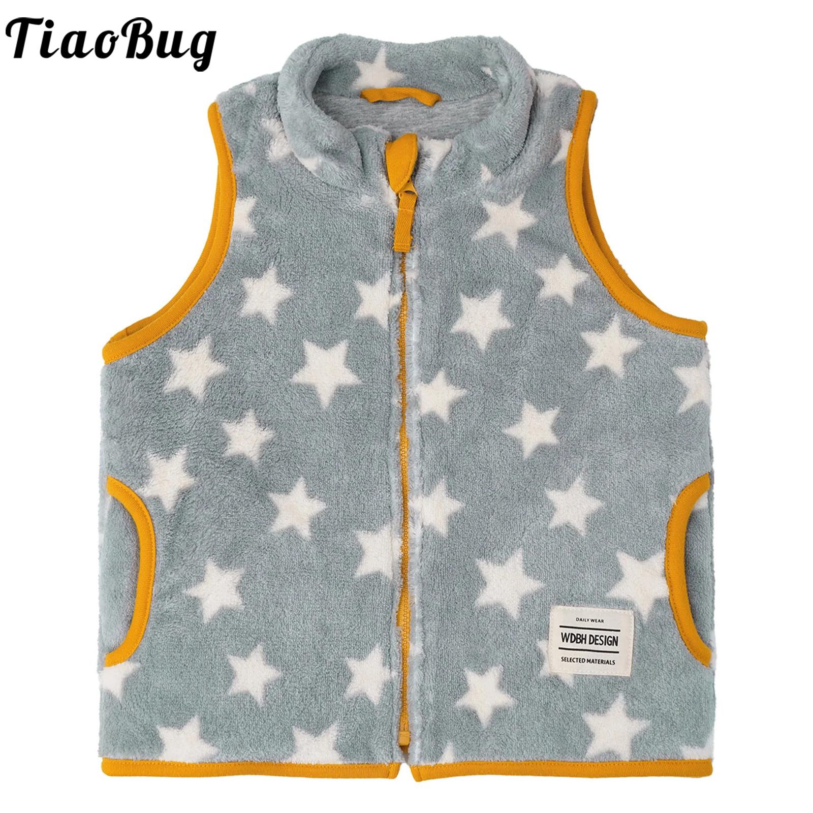 Toddler Boy Winter Fleece Jacket - Rompi Bulu Musim Gugur Musim Dingin