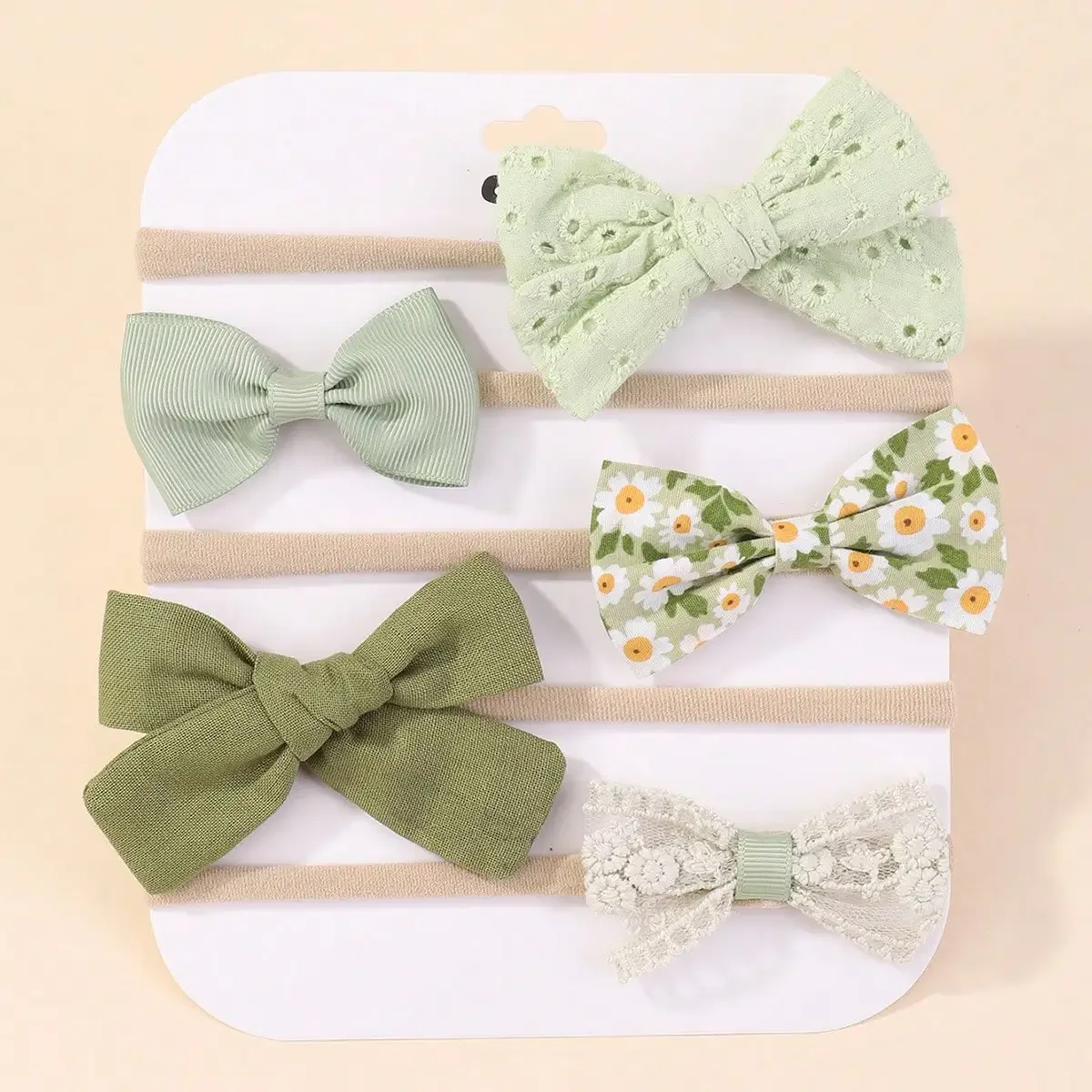 Baby Gear - 5 Buah/Set Ikat Kepala Elastis Bayi