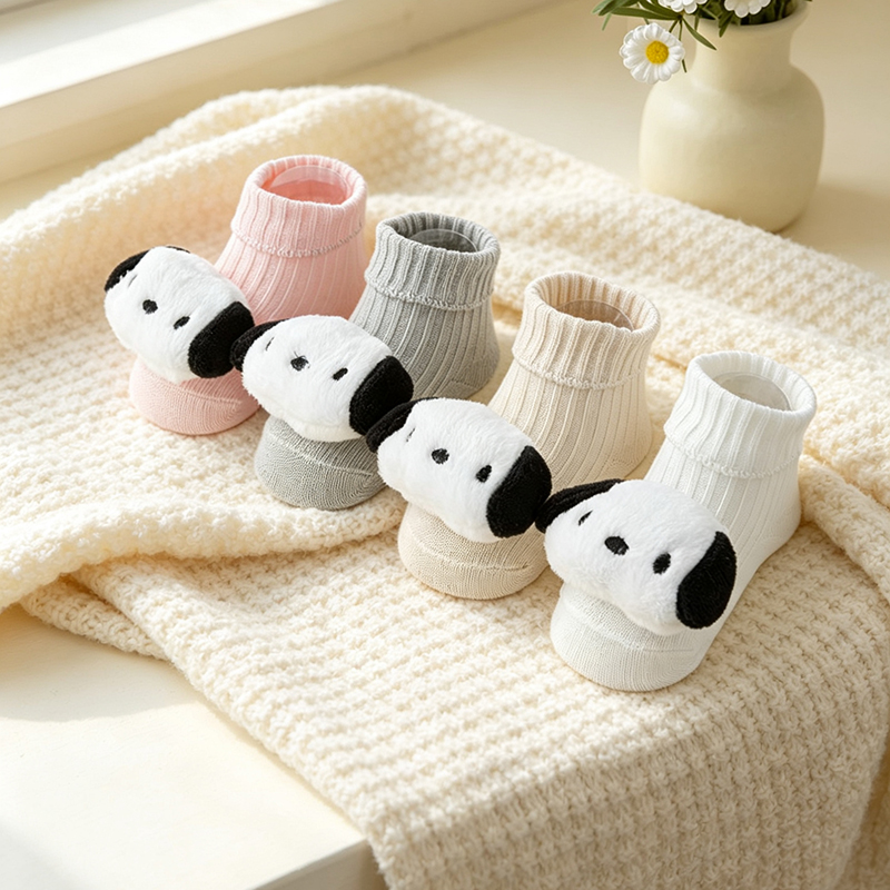 Unisex Baby Socks Non Slip - 1 Pasang Kaus Kaki Anak Motif