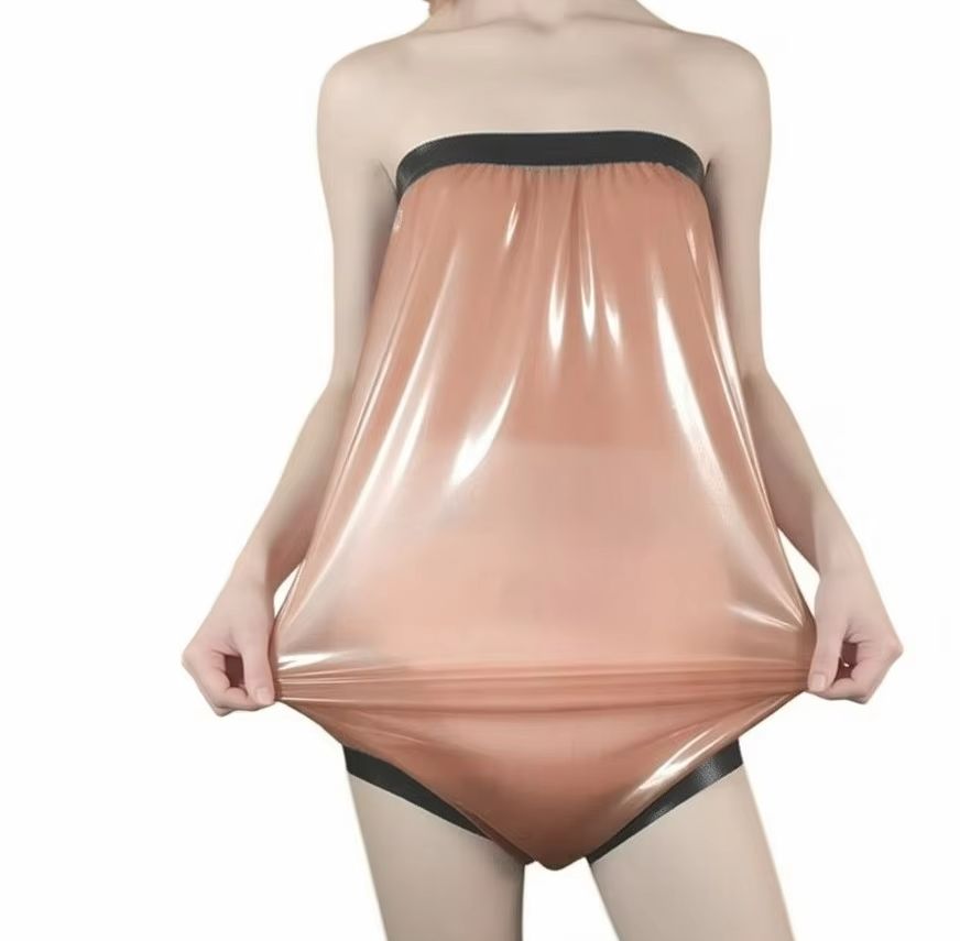 Diapering - Celana Dalam Pendek Karet Transparan Pink