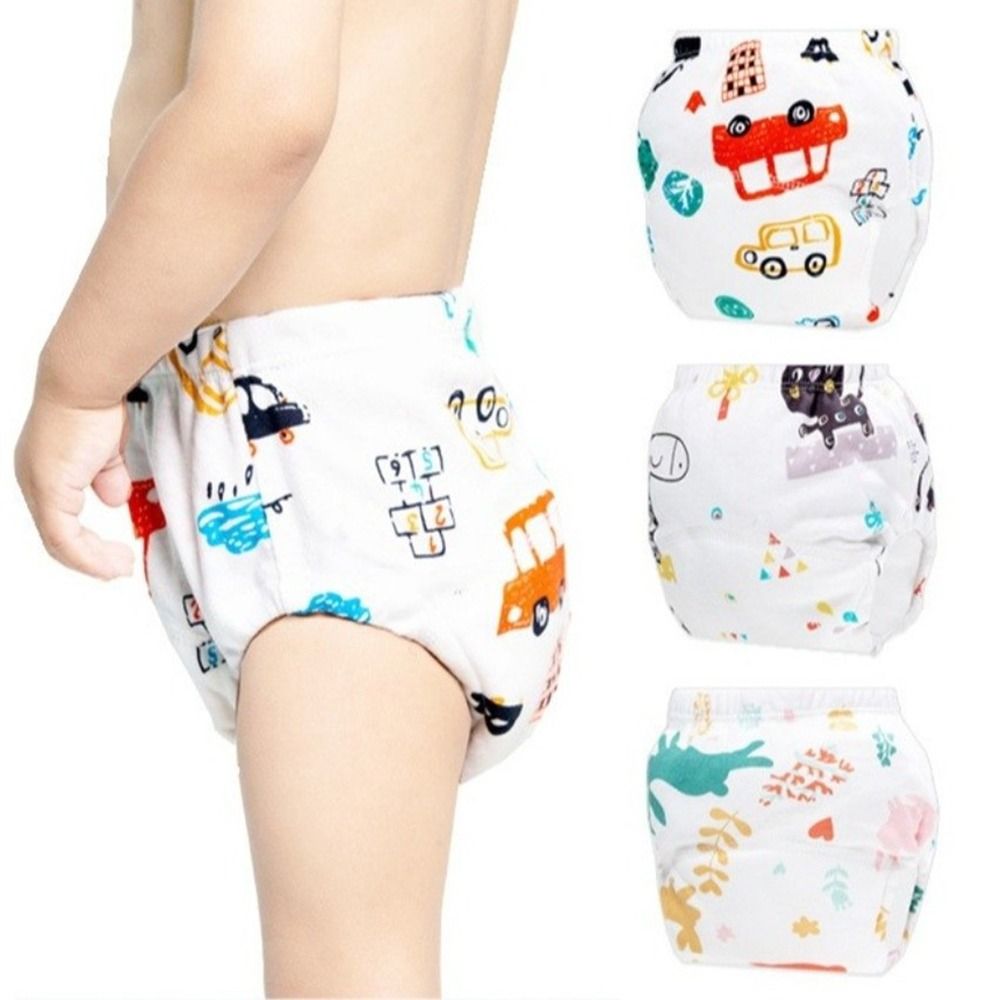 Toddler Training Pants Leak Proof - Celana Latihan Bayi Katun Nyaman, Celana