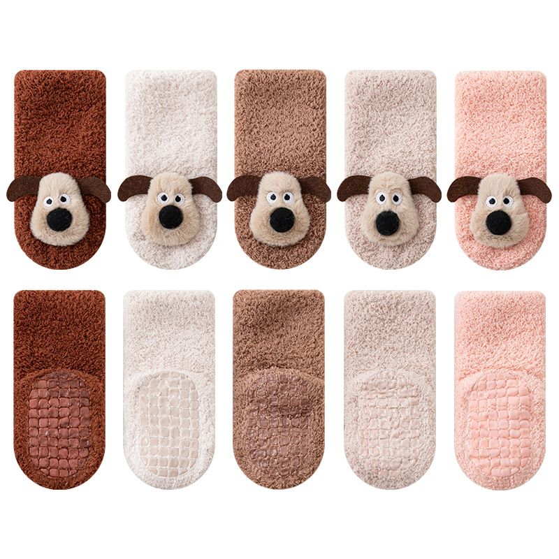 Unisex Baby Socks Non Slip - Kaos Kaki Bayi Anti Selip Motif