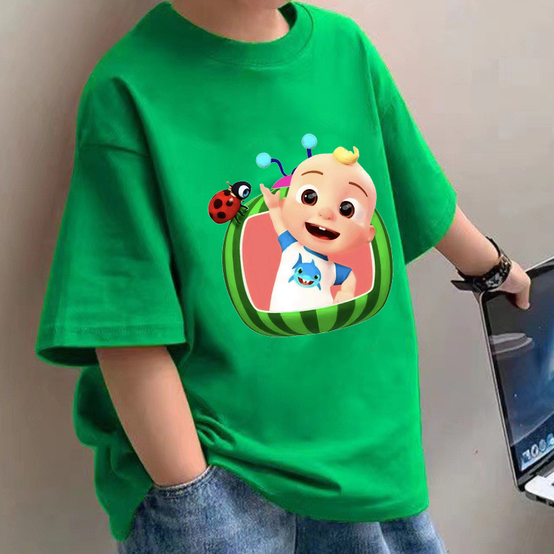 Baby Clothes - Kaus Bayi Cocomelons Kaus Lengan Pendek