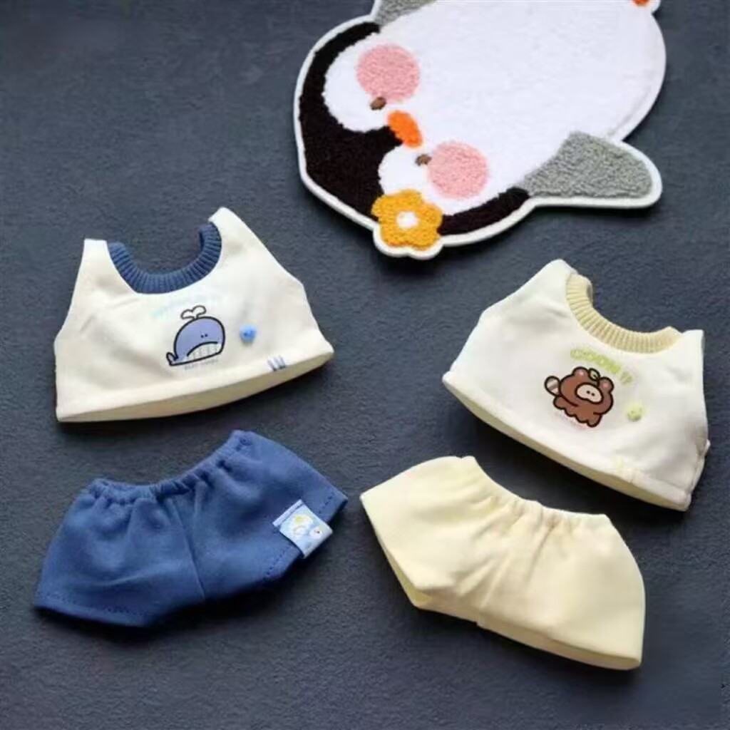 Baby Clothes - Pakaian boneka katun 10cm - 20cm,
