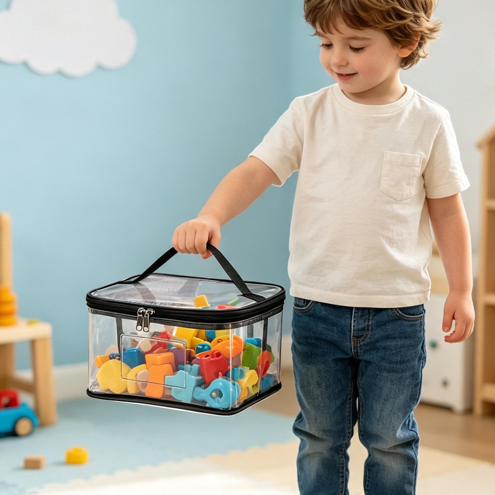 Tas Penyimpanan Mainan Transpa - Nursery ulasan dan harga