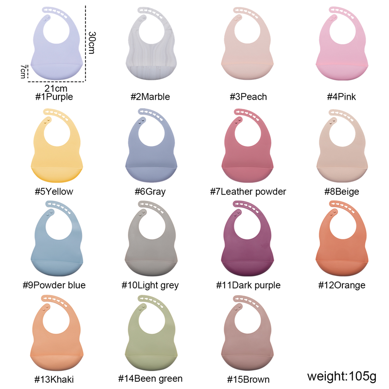 0-3 Tahun Bib Bayi BPA Gratis  - Waterproof Baby Bibs Silicone ulasan dan harga