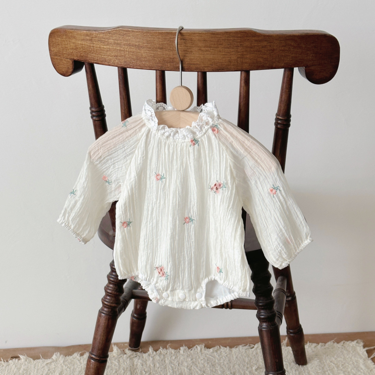 Baju Bayi Perempuan Baru Lahir - Newborn Baby Girl Romper Floral ulasan dan harga