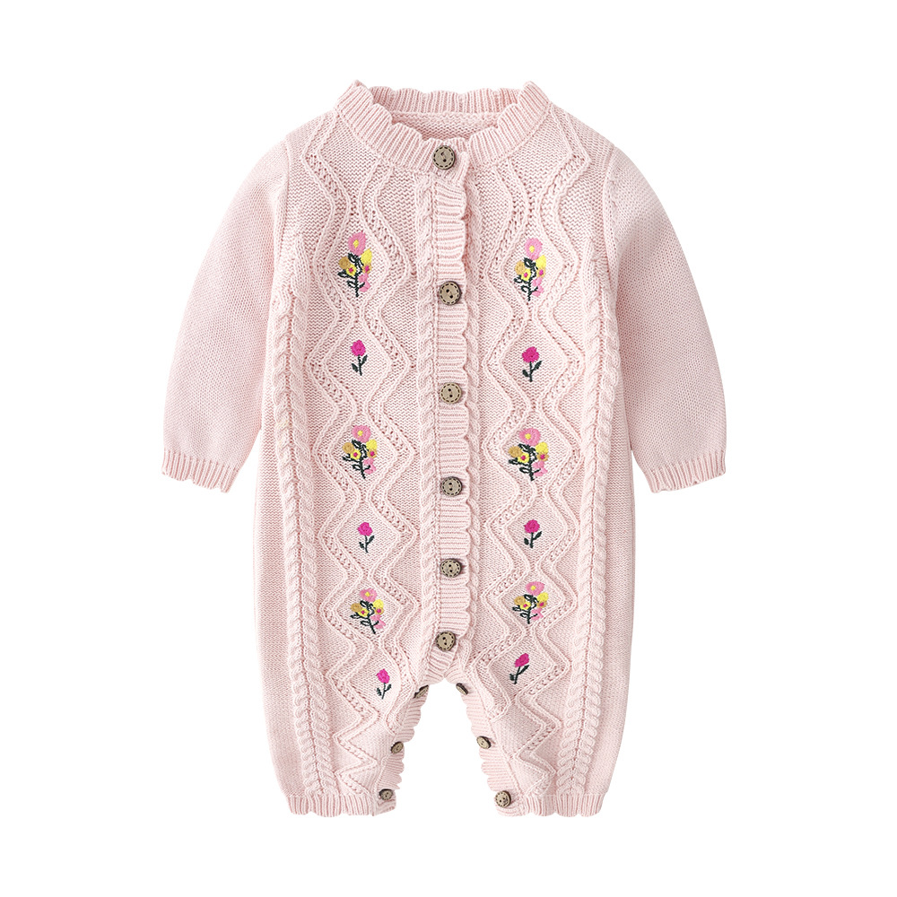 0-24M 100% Katun Baju Bayi Per - Newborn Baby Girl Romper Floral ulasan dan harga