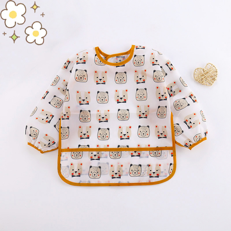 Celemek Bayi Kartun Silikon 0- - Waterproof Baby Bibs Silicone ulasan dan harga