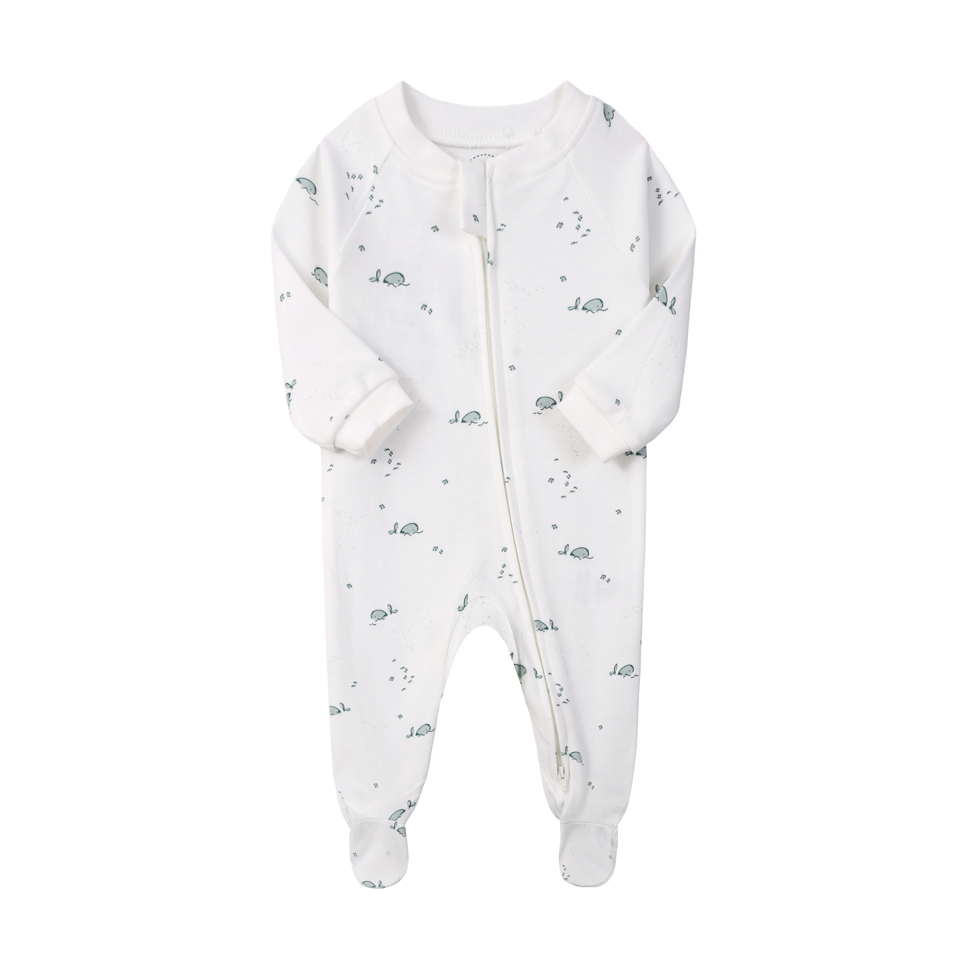Somenie Baju Bayi Lengan Panja - Cotton Baby Onesies Zipper ulasan dan harga