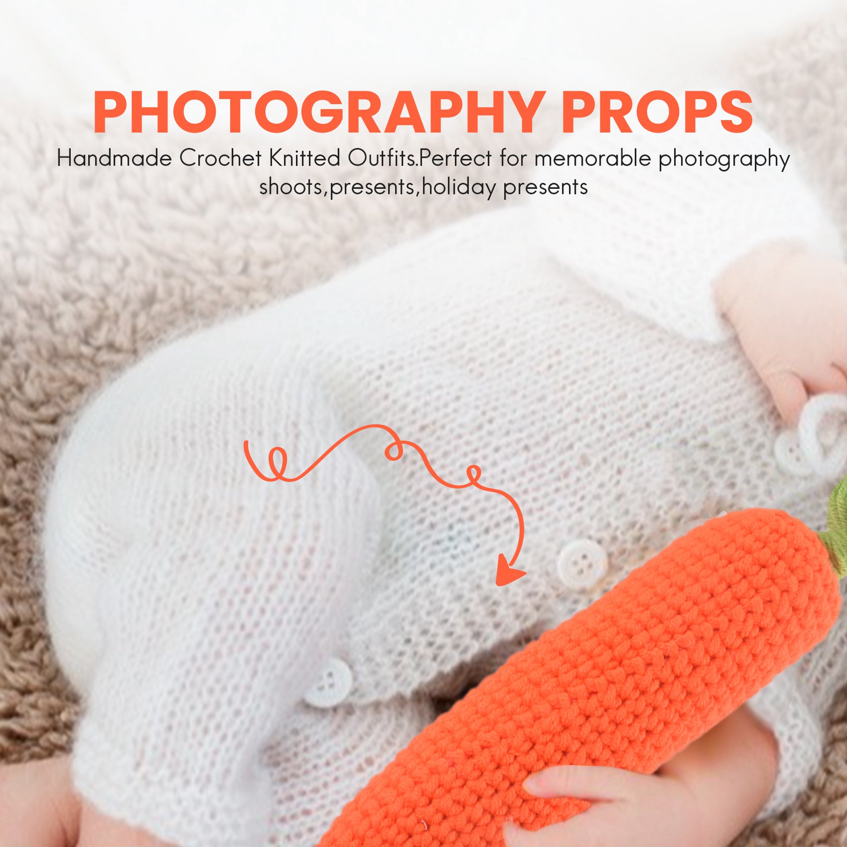 ABJA-Alat Peraga Fotografi Bay - Infant Photography Props Outfit ulasan dan harga