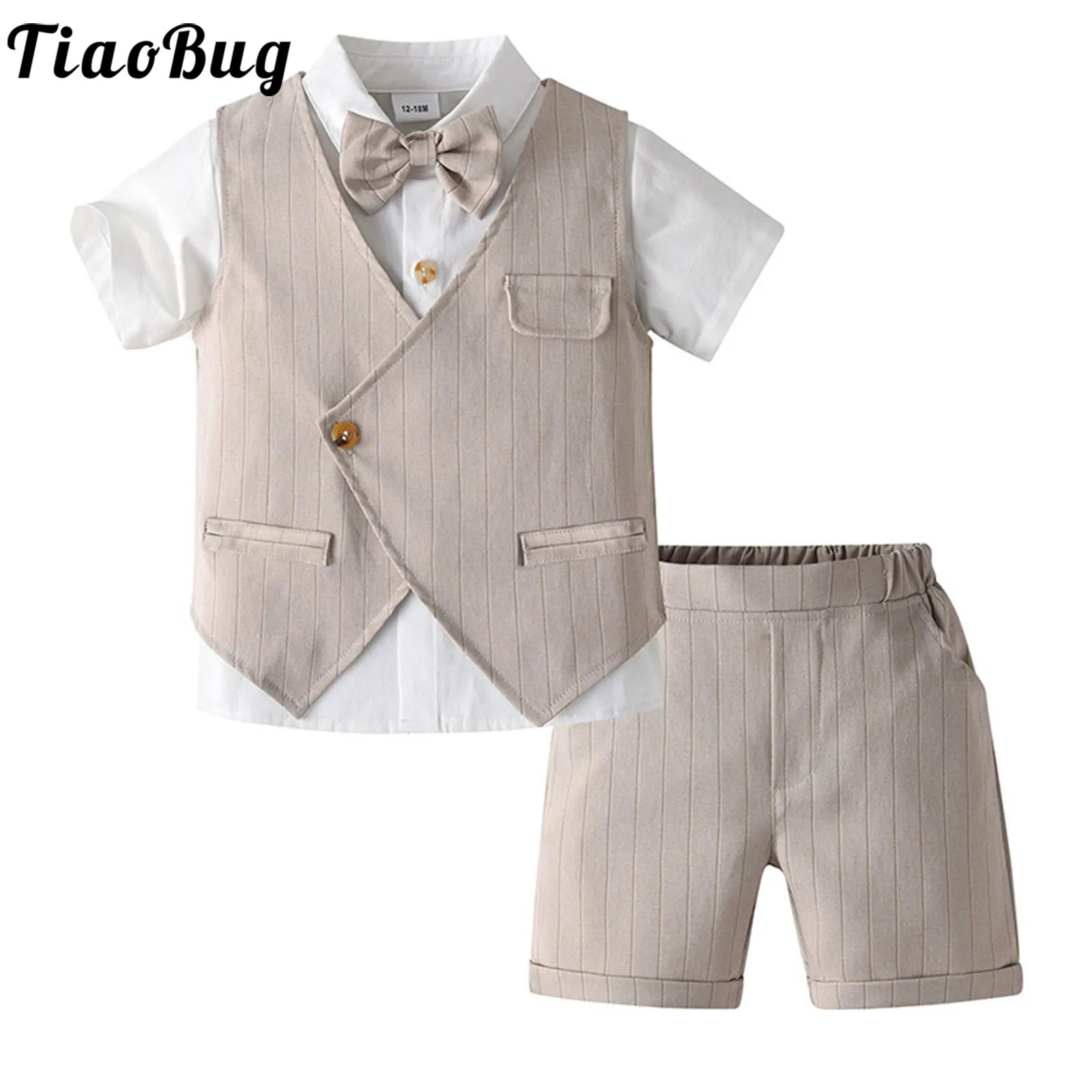 Pakaian Bayi Laki-laki Pakaian - Baby Boy Suit Set Baptism ulasan dan harga
