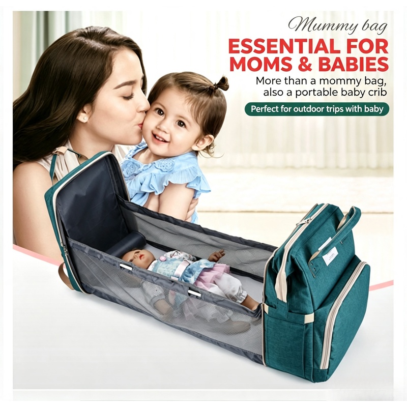 Tas Ransel Popok Ibu Berkapasi - Baby Gear ulasan dan harga