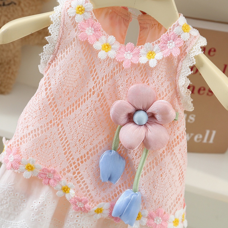Baju Terusan Bayi Perempuan Mu - Newborn Baby Girl Romper Floral ulasan dan harga