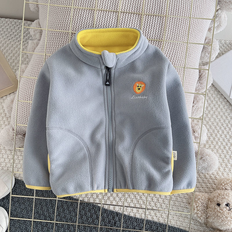 Jaket Cardigan Fleece Polar An - Toddler Boy Winter Fleece Jacket ulasan dan harga