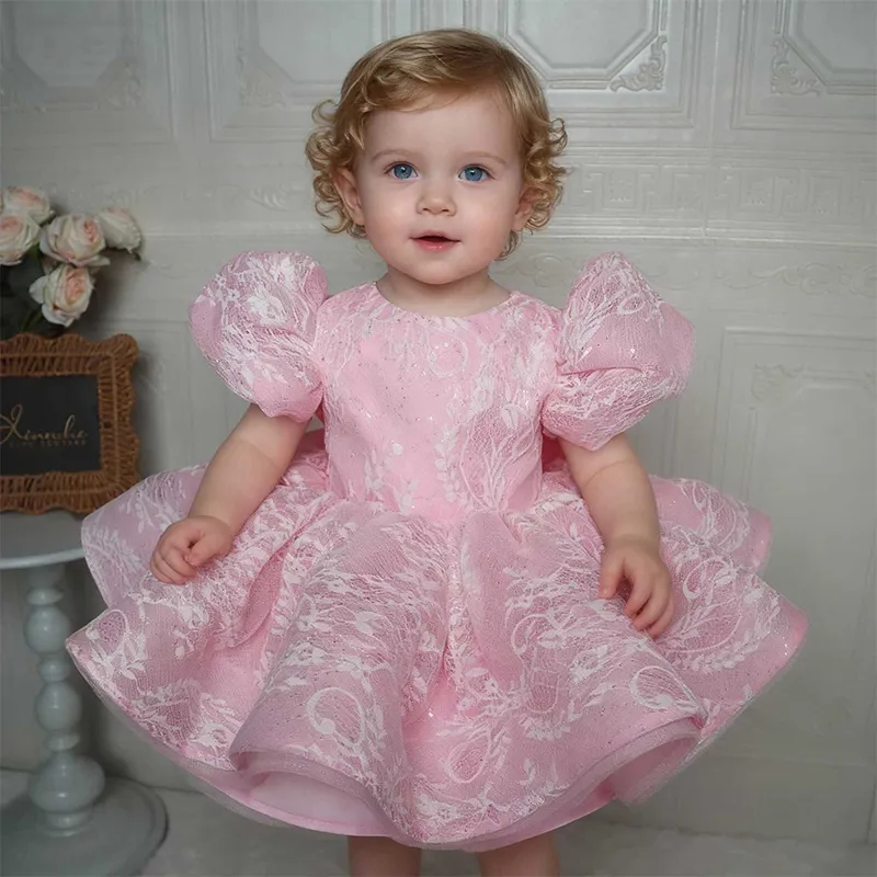 Gaun Balita Renda Glitter Mera - Toddler Girl Tulle Party Dress ulasan dan harga