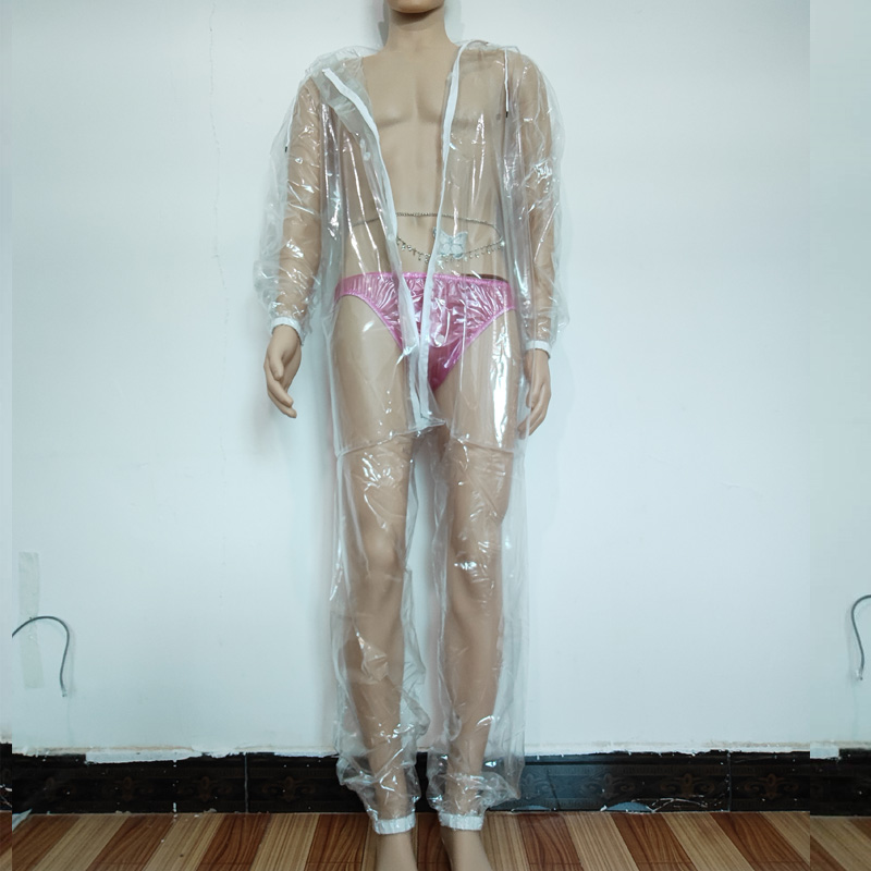 Jumpsuit Plastik Transparan PV - Diapering ulasan dan harga
