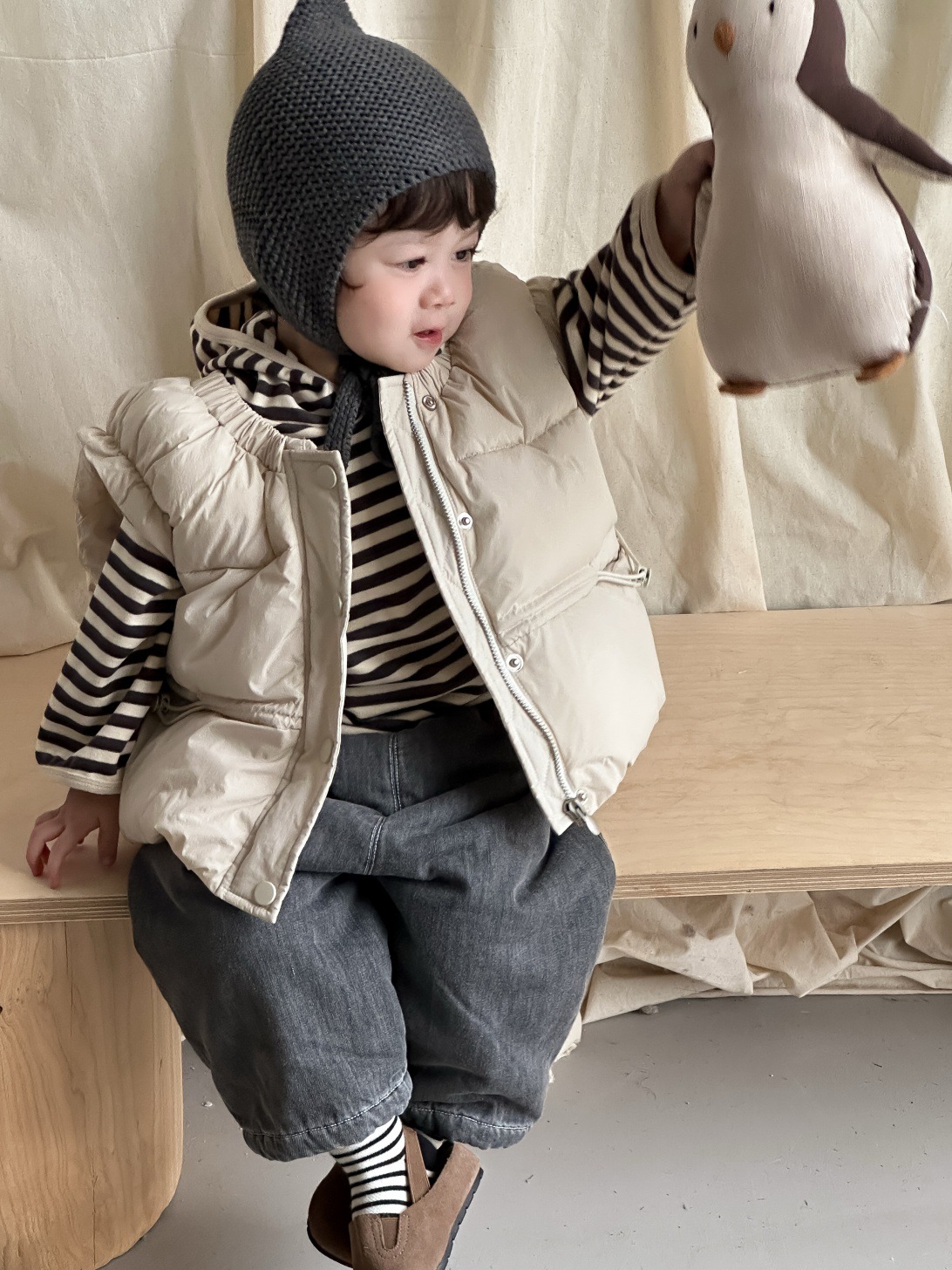 Kardigan Hangat Bayi Perempuan - Toddler Boy Winter Fleece Jacket ulasan dan harga