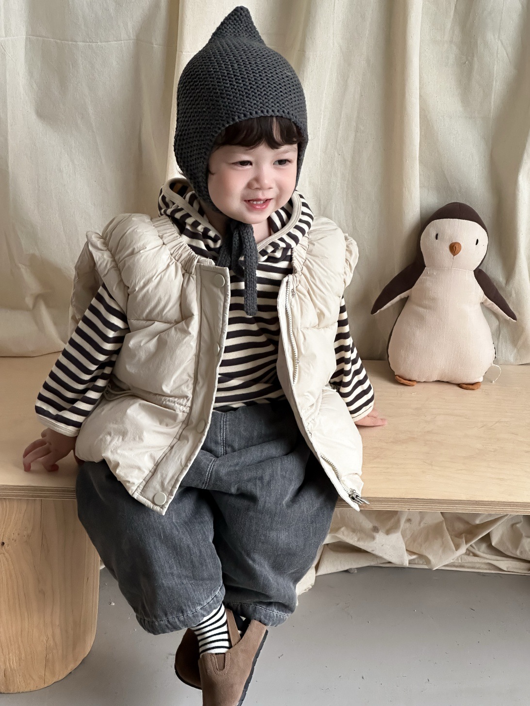 Kardigan Hangat Bayi Perempuan - Toddler Boy Winter Fleece Jacket ulasan dan harga