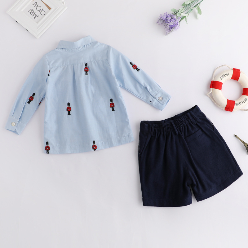 Pakaian Anak Laki-laki Gaya Sp - Baby Boy Suit Set Baptism ulasan dan harga