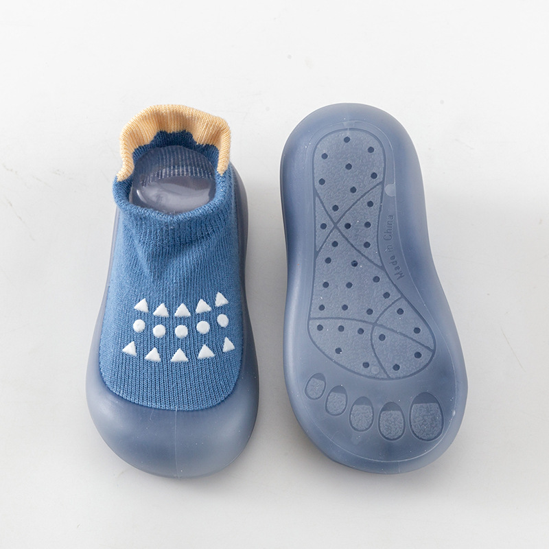 Sepatu Lantai Bayi Biru dan Pi - Unisex Baby Socks Non Slip ulasan dan harga