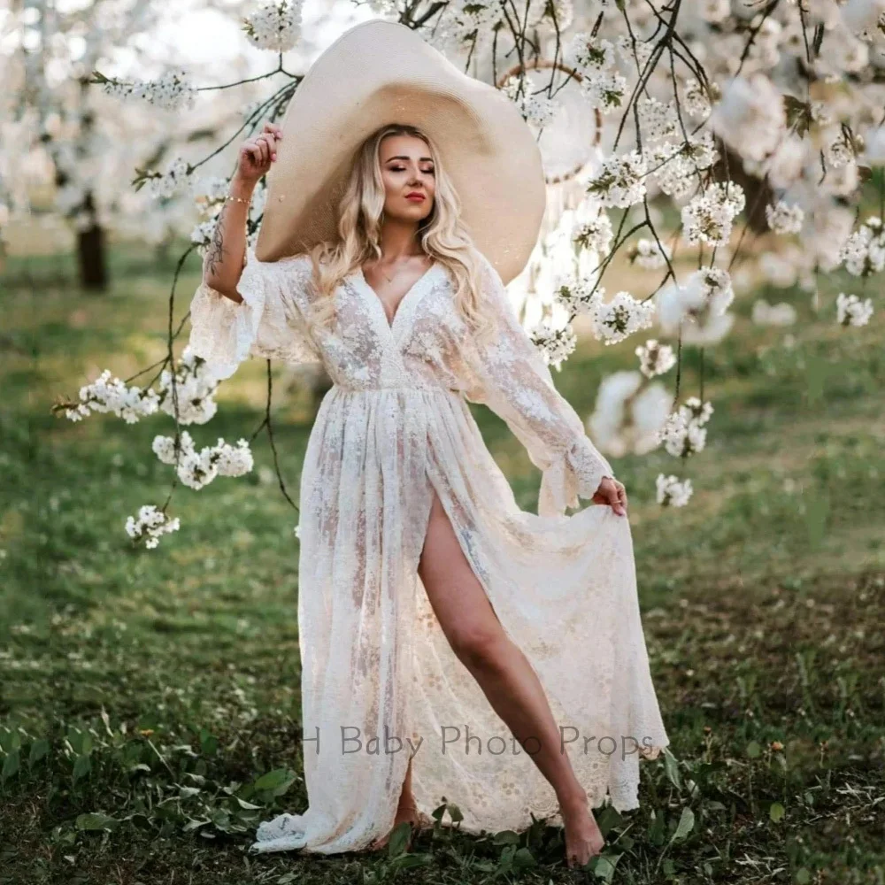 Gaun fotografi hamil gaun bers - Maternity Wear ulasan dan harga