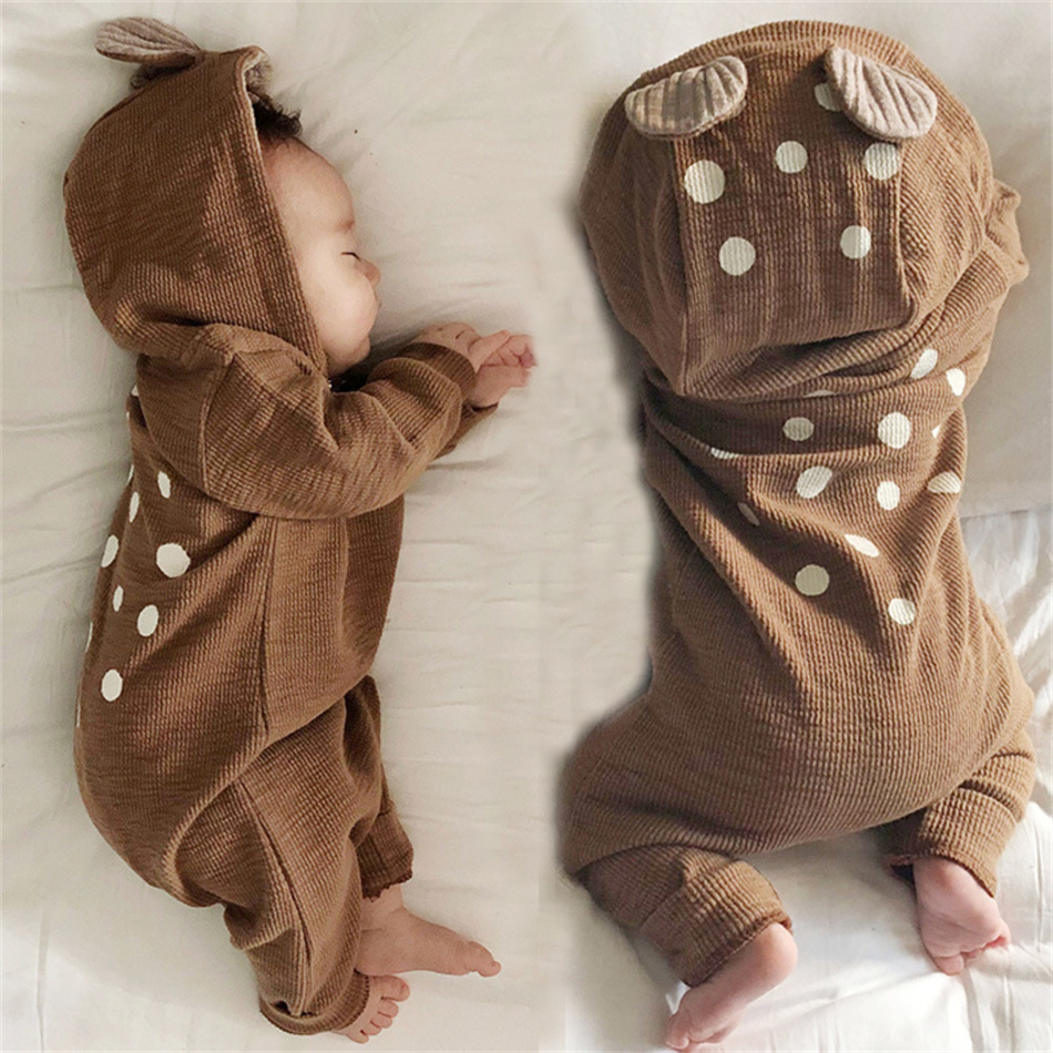 Jumpsuit Lucu Bayi Uniseks Mus - Cotton Baby Onesies Zipper ulasan dan harga
