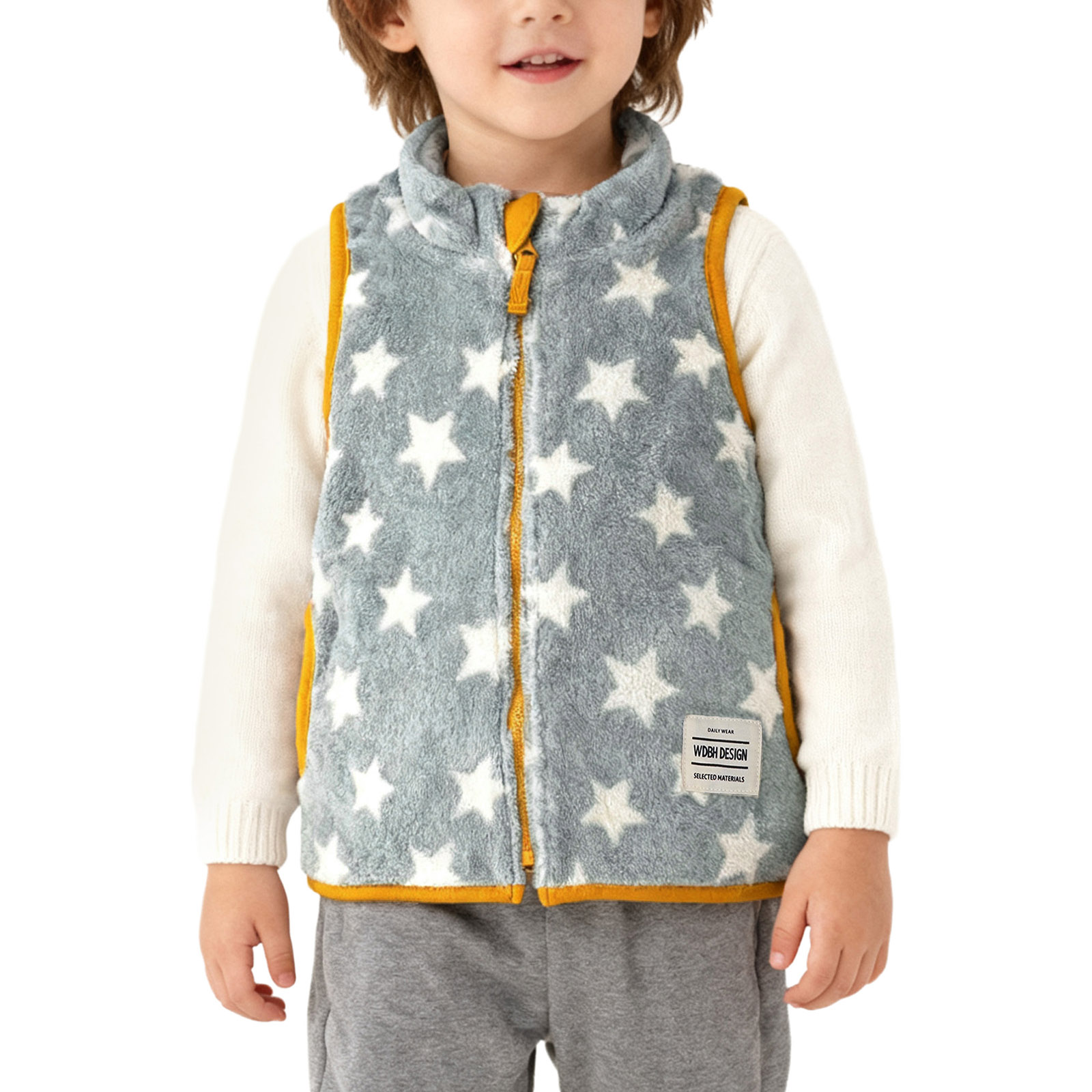 Rompi Bulu Musim Gugur Musim D - Toddler Boy Winter Fleece Jacket ulasan dan harga