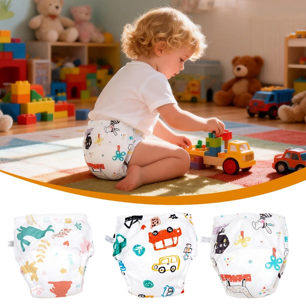 Celana Latihan Bayi Katun Nyam - Toddler Training Pants Leak Proof ulasan dan harga