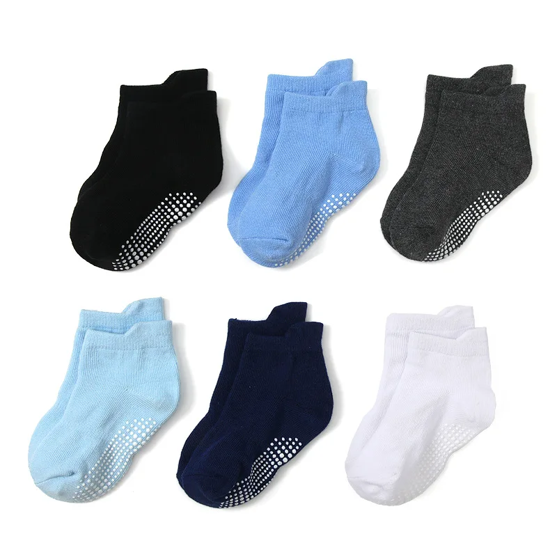 6 Pasang Kaos Kaki Bayi Bergar - Unisex Baby Socks Non Slip ulasan dan harga