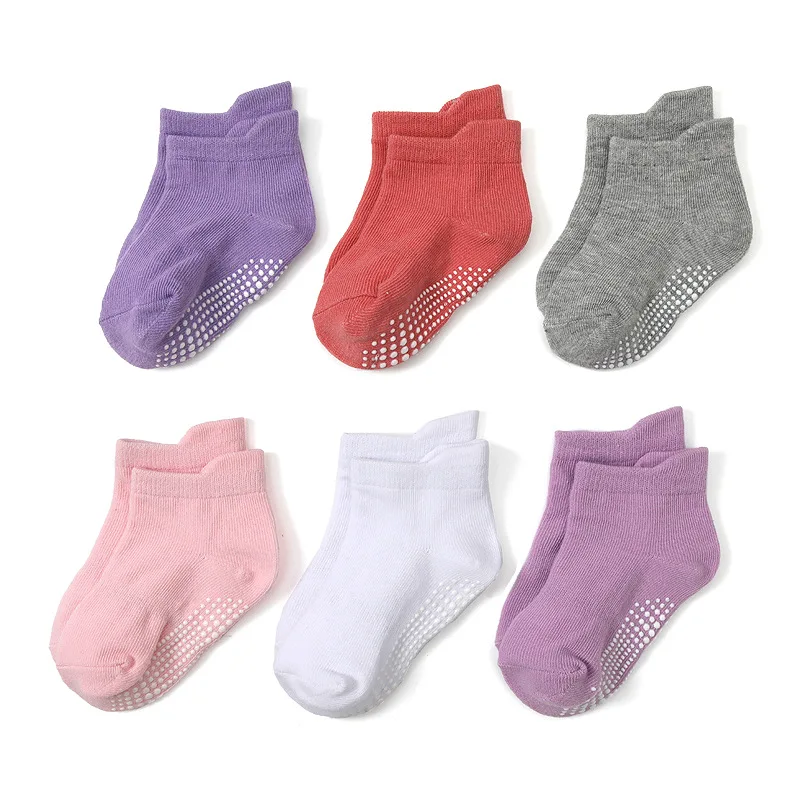 6 Pasang Kaos Kaki Bayi Bergar - Unisex Baby Socks Non Slip ulasan dan harga