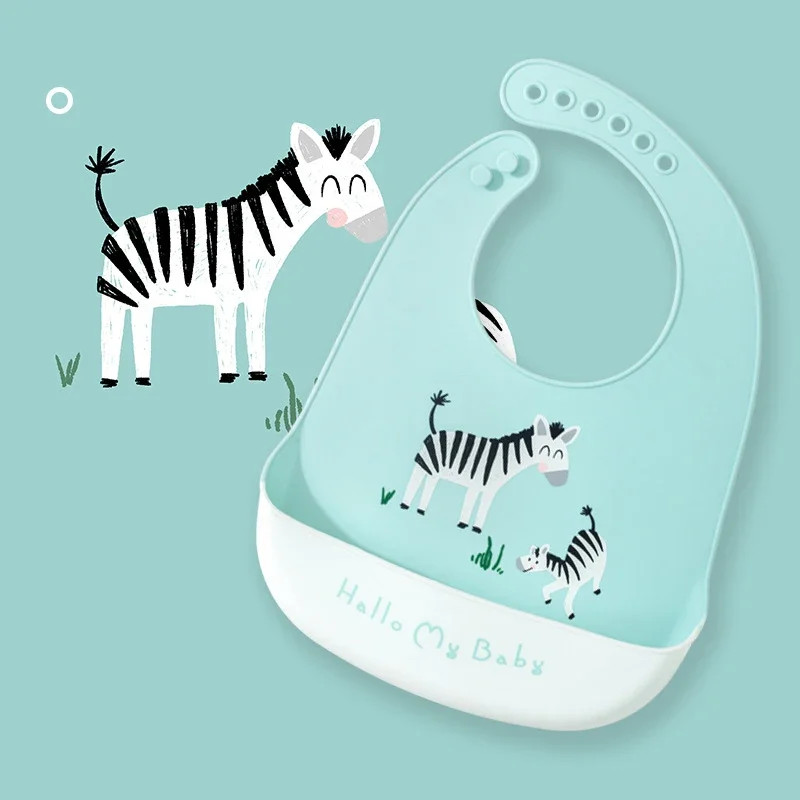 Kain alas dada bayi tahan air  - Waterproof Baby Bibs Silicone ulasan dan harga