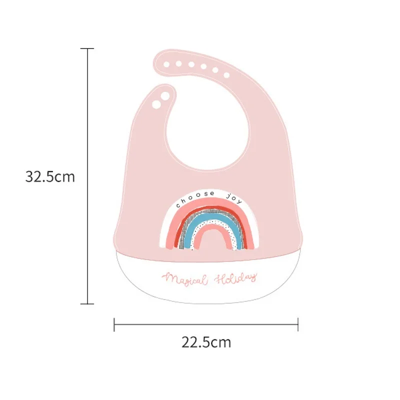 Kain alas dada bayi tahan air  - Waterproof Baby Bibs Silicone ulasan dan harga