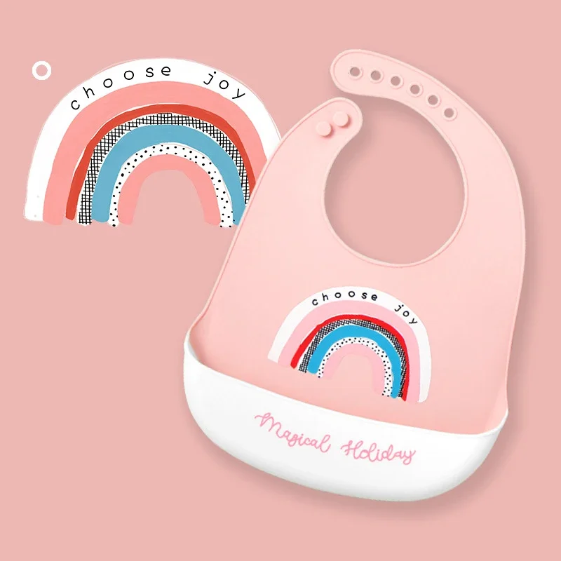 Kain alas dada bayi tahan air  - Waterproof Baby Bibs Silicone ulasan dan harga