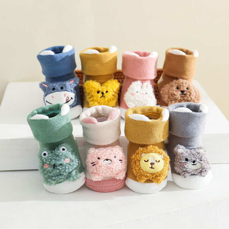 Kaus Kaki Hewan Kartun Lucu Ba - Unisex Baby Socks Non Slip ulasan dan harga
