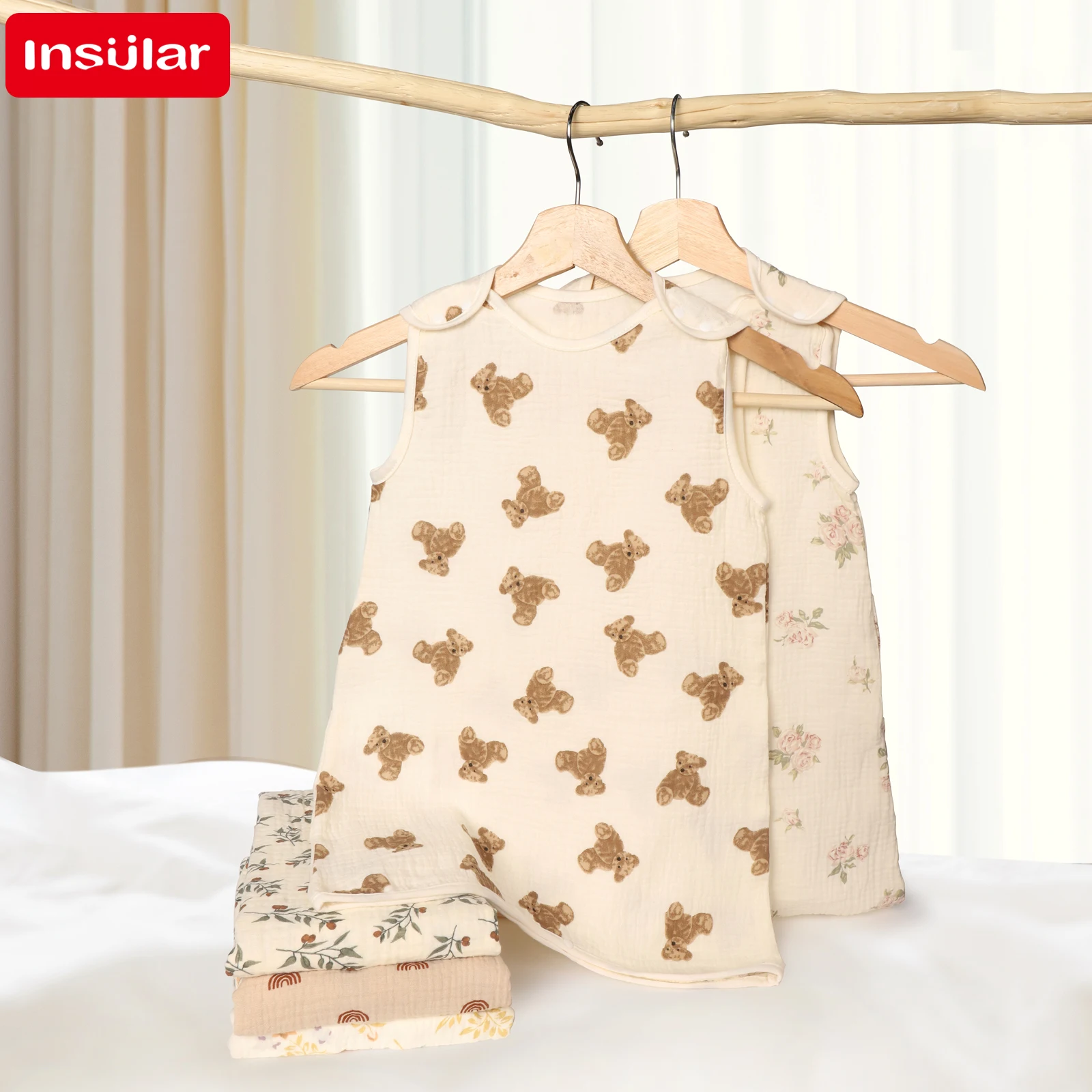 INSULAR Bodysuit Bayi Perempua - Newborn Baby Girl Romper Floral ulasan dan harga
