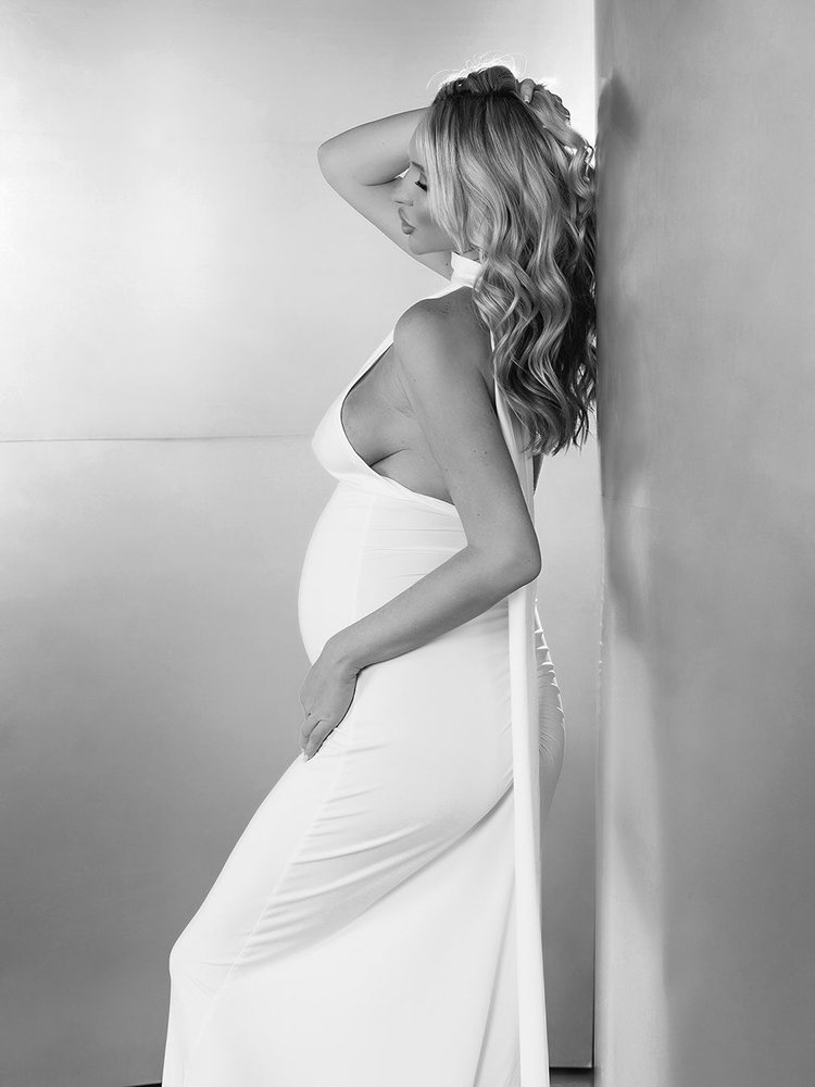 Gaun Hamil Seksi Tanpa Punggun - Maternity Wear ulasan dan harga