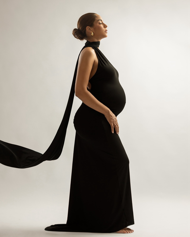 Gaun Hamil Seksi Tanpa Punggun - Maternity Wear ulasan dan harga
