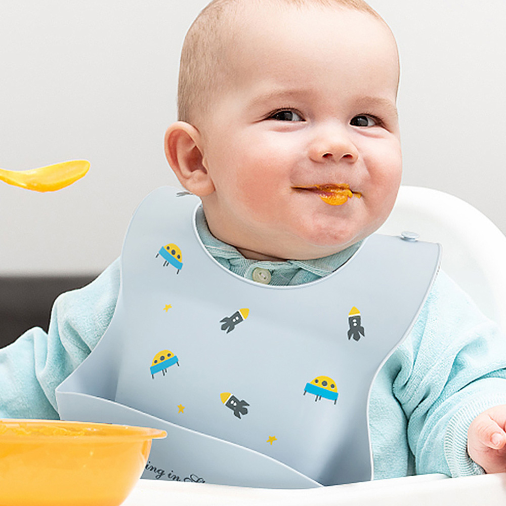 Celemek bayi silikon lembut ta - Waterproof Baby Bibs Silicone ulasan dan harga