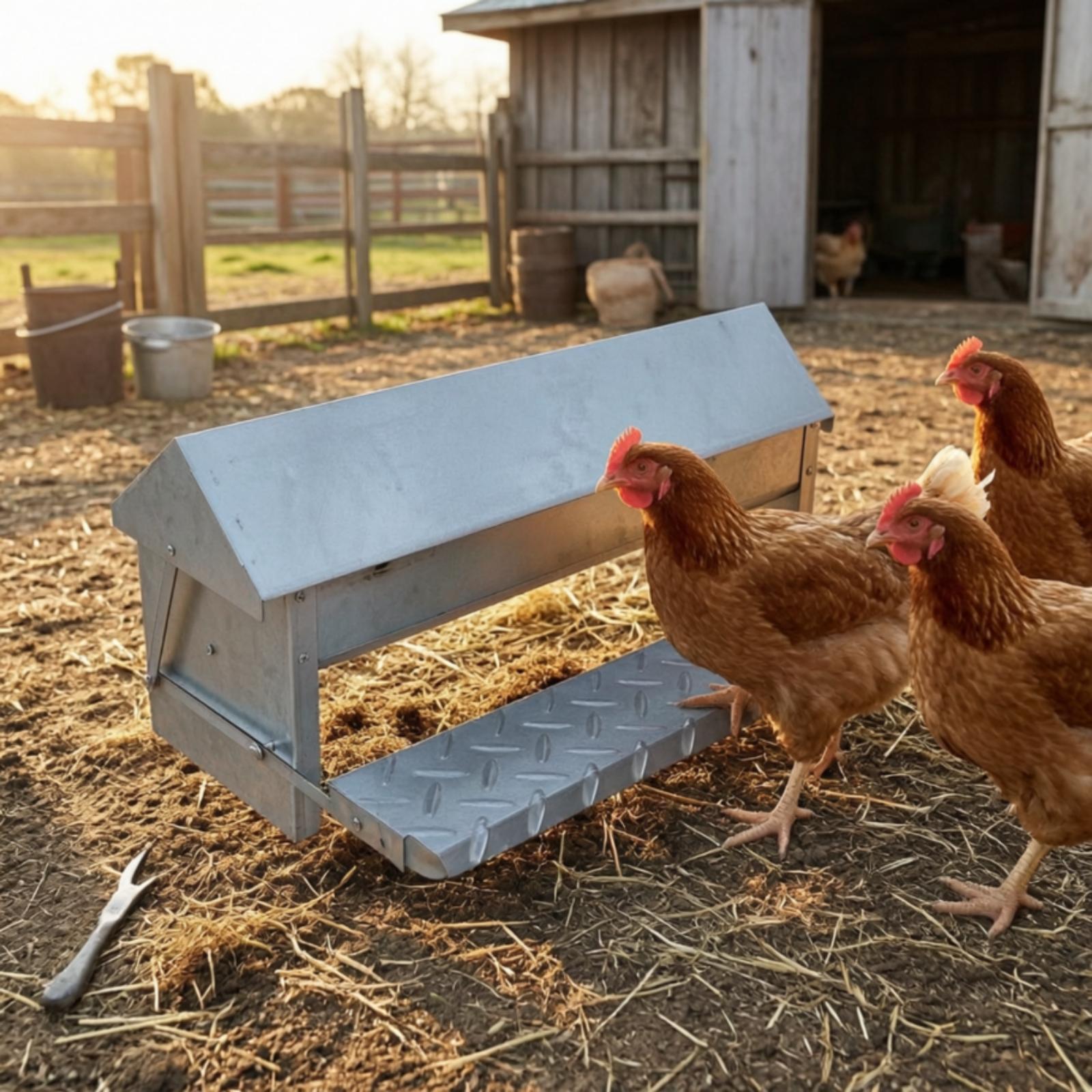 Tempat Pakan Ayam Otomatis dar - Feeding ulasan dan harga