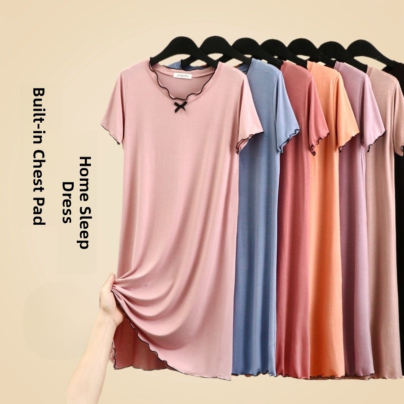 Gaun Tidur Modal Wanita Musim  - Maternity Wear ulasan dan harga
