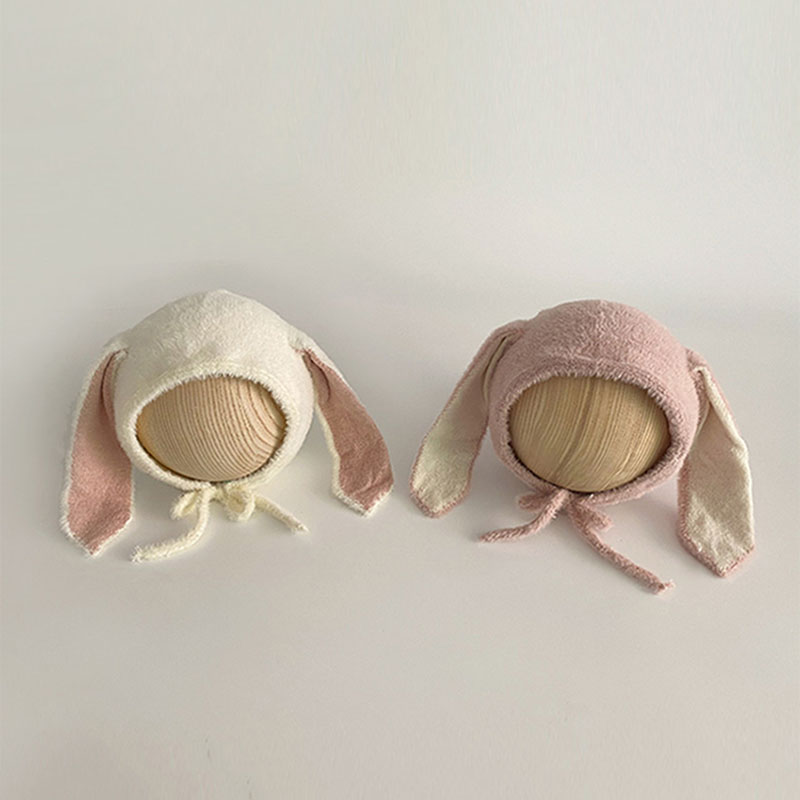 Topi Kelinci Bayi Lembut Musim - Infant Beanie Hat With Ears ulasan dan harga