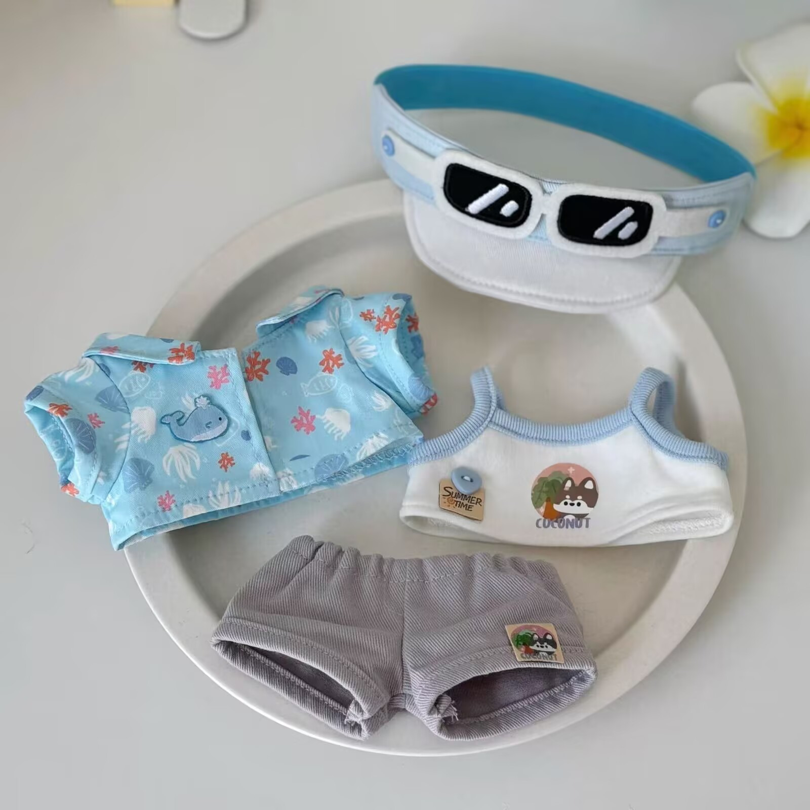 Gaun bayi 20cm, boneka katun C - Baby Clothes ulasan dan harga