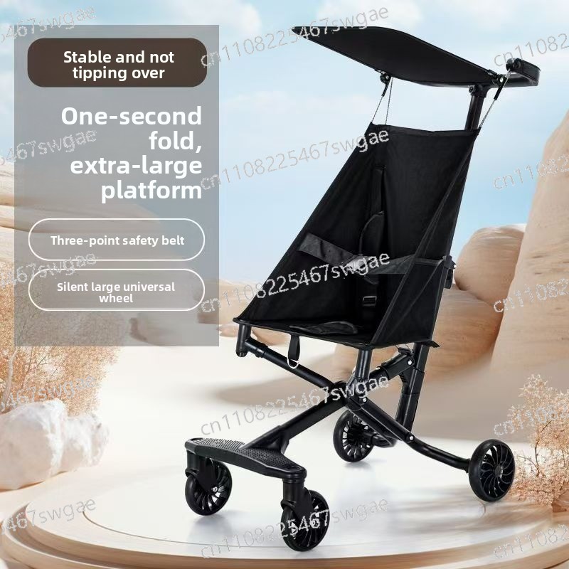 Kereta Dorong Bayi Lipat Ultra - Lightweight Foldable Baby Stroller Compact ulasan dan harga