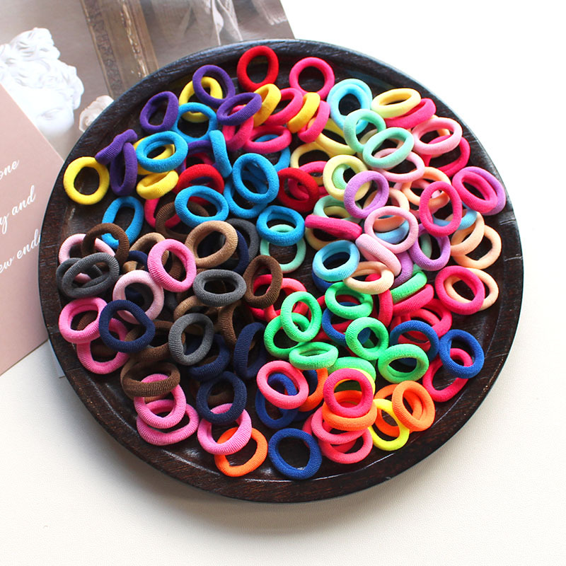100 buah/lot pita rambut elast - Baby Gear ulasan dan harga